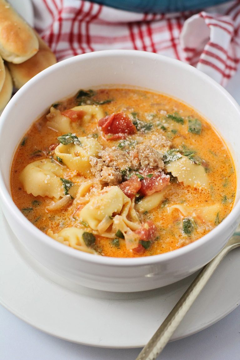 Sausage Tortellini Soup