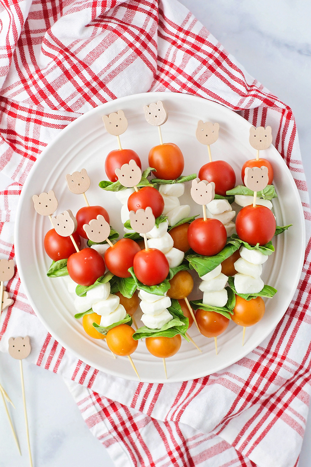 Quick and Easy Caprese Skewers