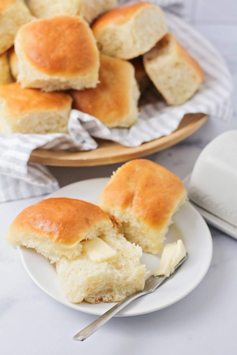 Fluffy Pull Apart Dinner Rolls