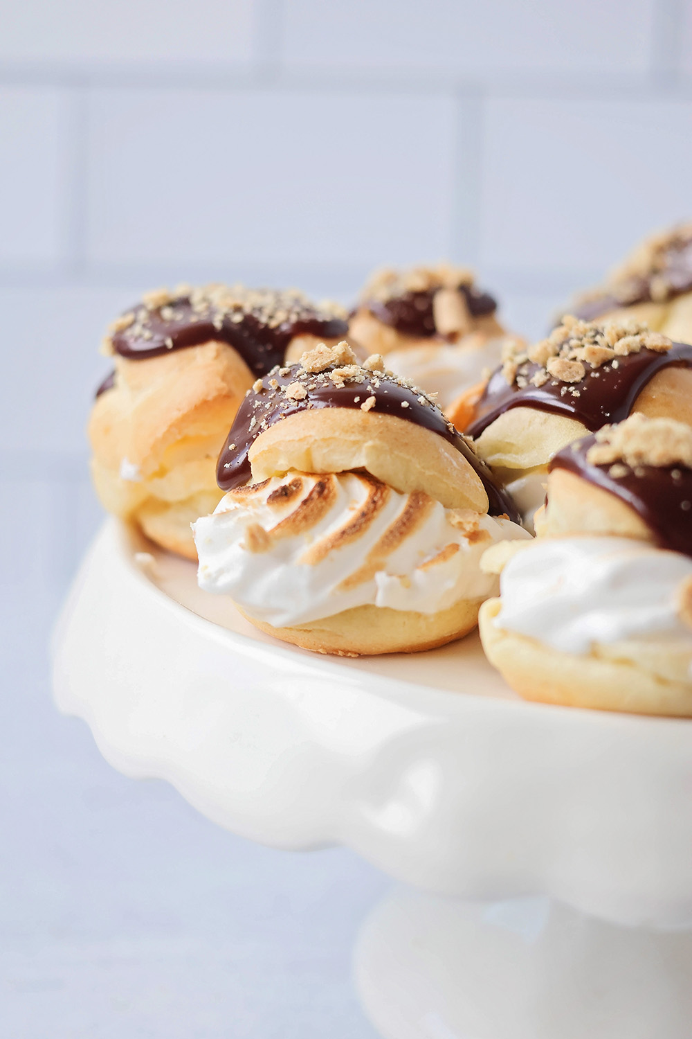 S’mores Cream Puffs