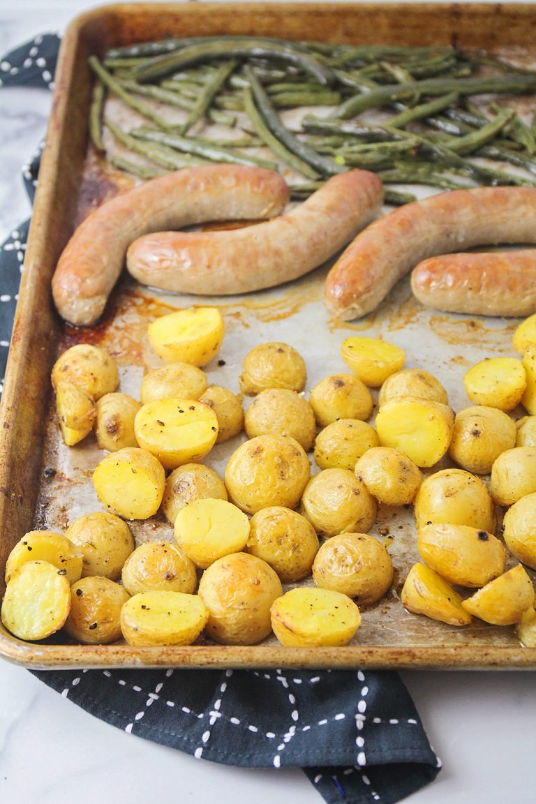 Sheet Pan Sausage and Vegetables