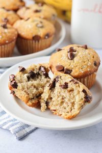 Banana Chocolate Chip Muffins