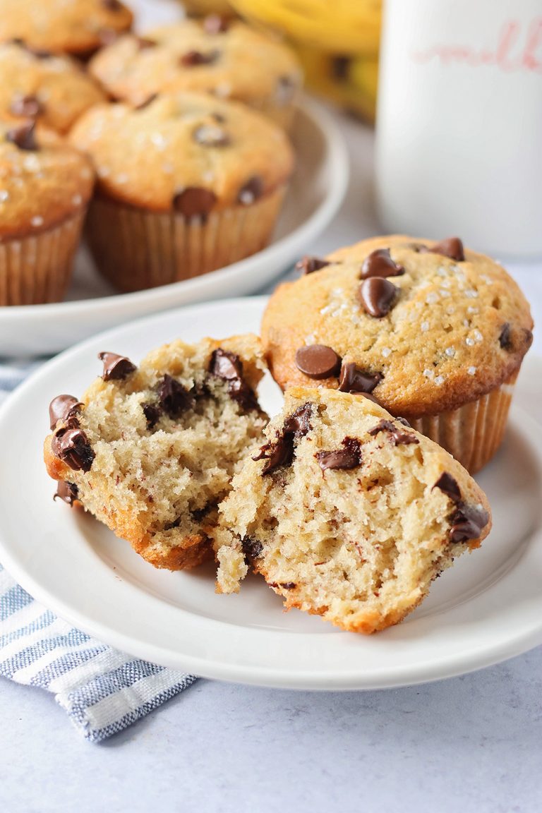 Banana Chocolate Chip Muffins